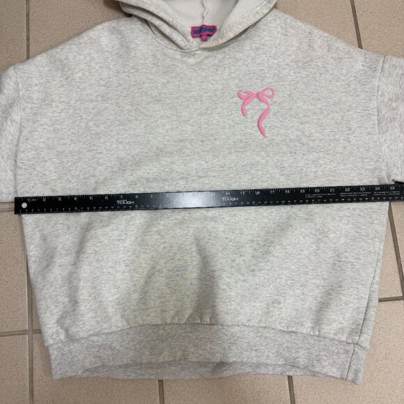 EDIKTED Sasha Bow Detail Oversized Hoodie Womens XL - Picture 5 of 7